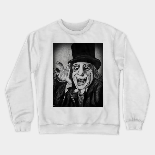 London After Midnight Crewneck Sweatshirt by RG Illustration